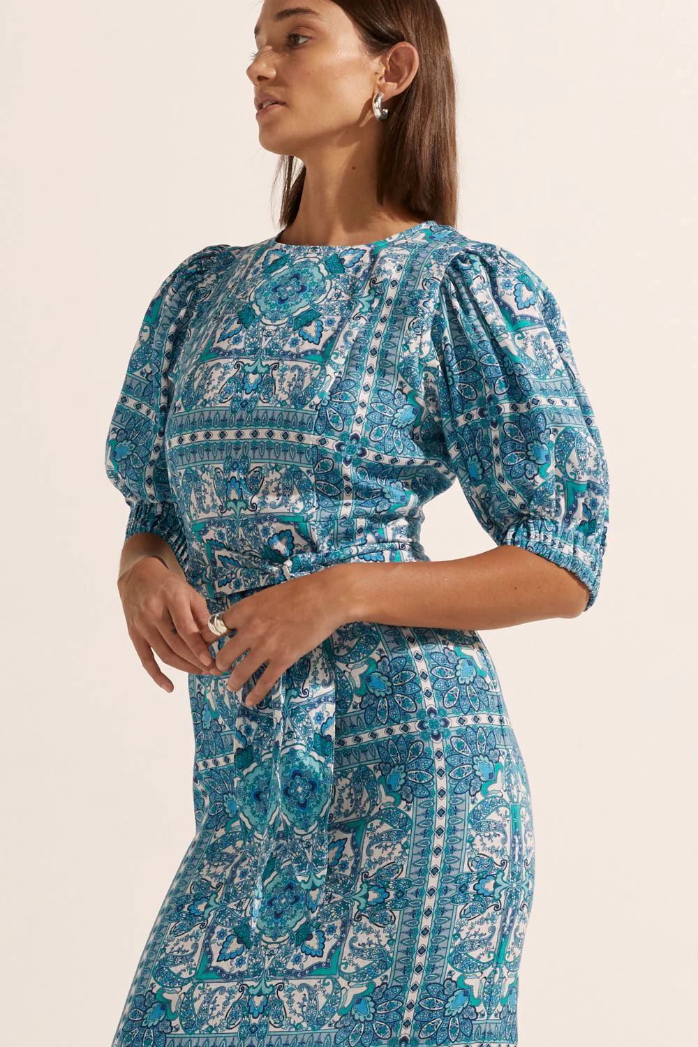 ZOE KRATZMANN Venture Dress - Sapphire Tile Dress - Zabecca Living