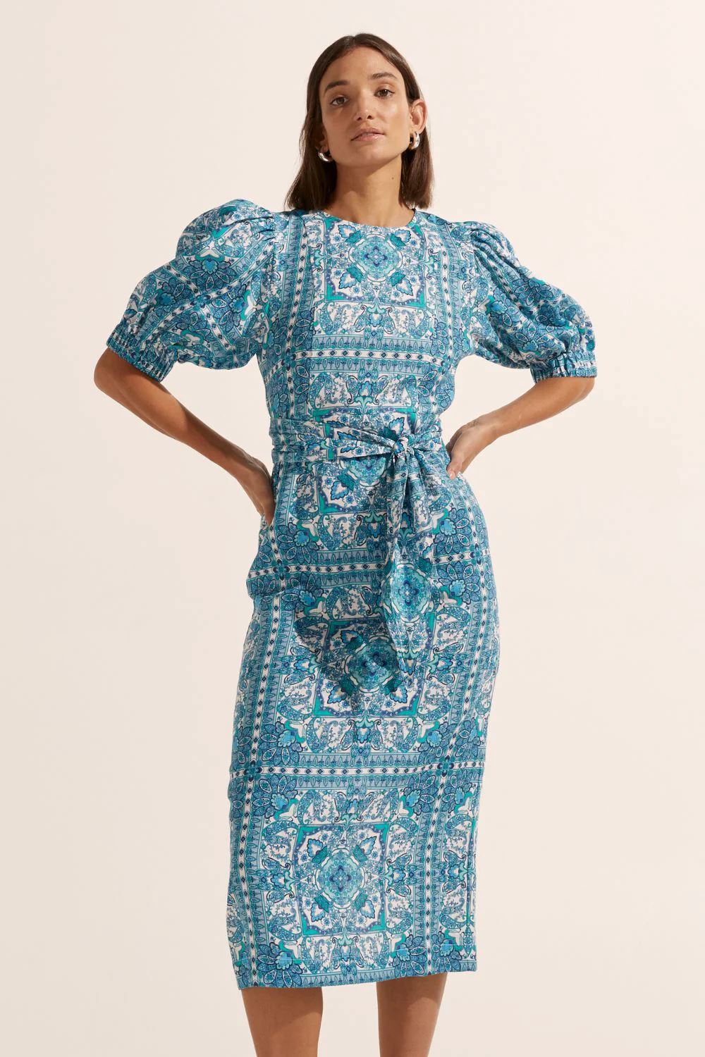 ZOE KRATZMANN Venture Dress - Sapphire Tile Dress - Zabecca Living
