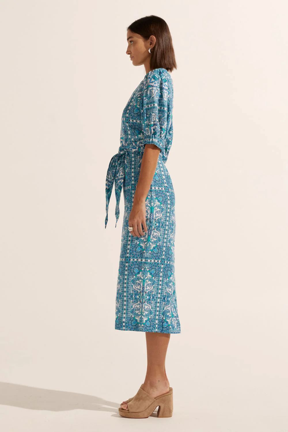 ZOE KRATZMANN Venture Dress - Sapphire Tile Dress - Zabecca Living