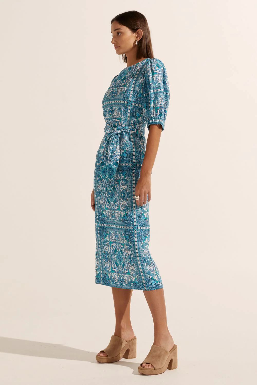 ZOE KRATZMANN Venture Dress - Sapphire Tile Dress - Zabecca Living