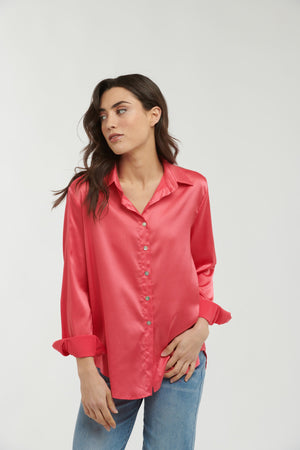 365 DAYS Bee Gees Shirt - Rose Shirts & Blouses - Zabecca Living