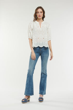 365 DAYS Hepburn Top - White Shirts & Blouses - Zabecca Living