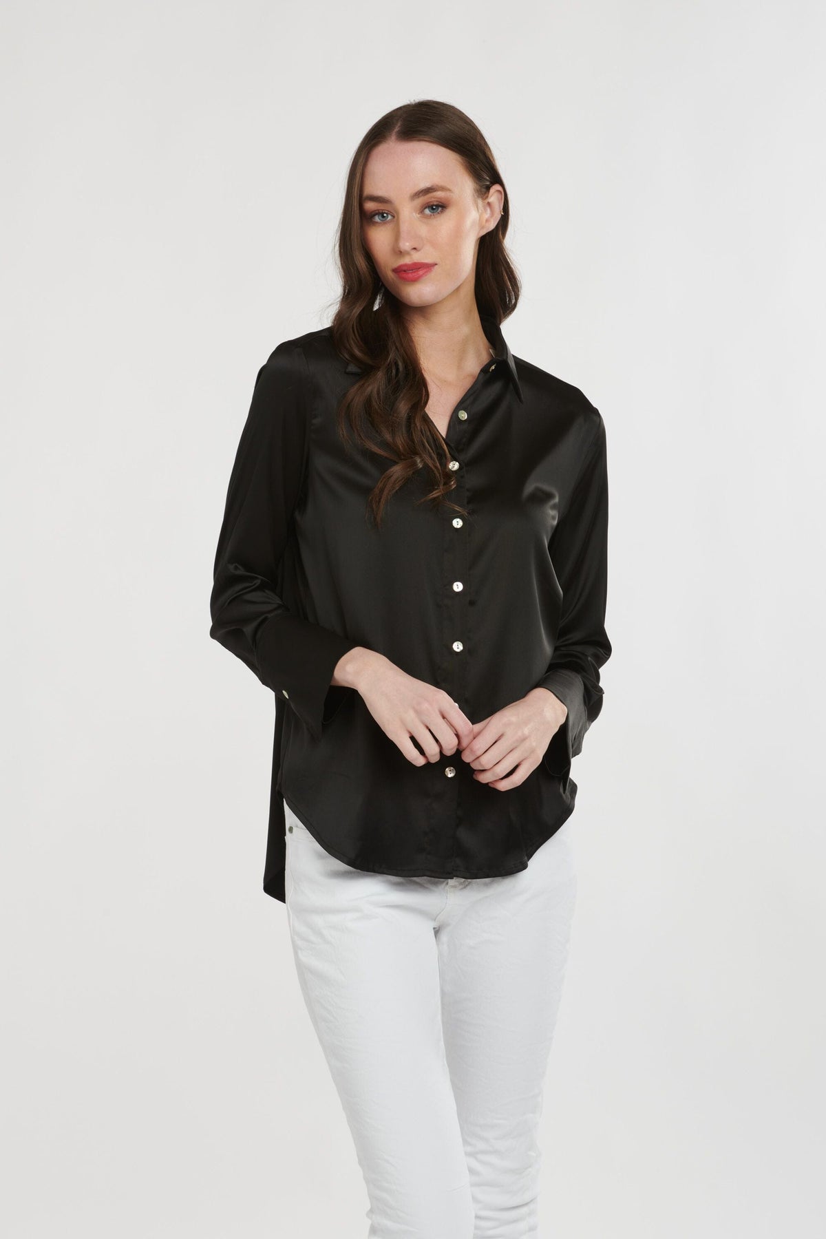 365 DAYS Hustler Shirt - Black Shirts & Blouses - Zabecca Living