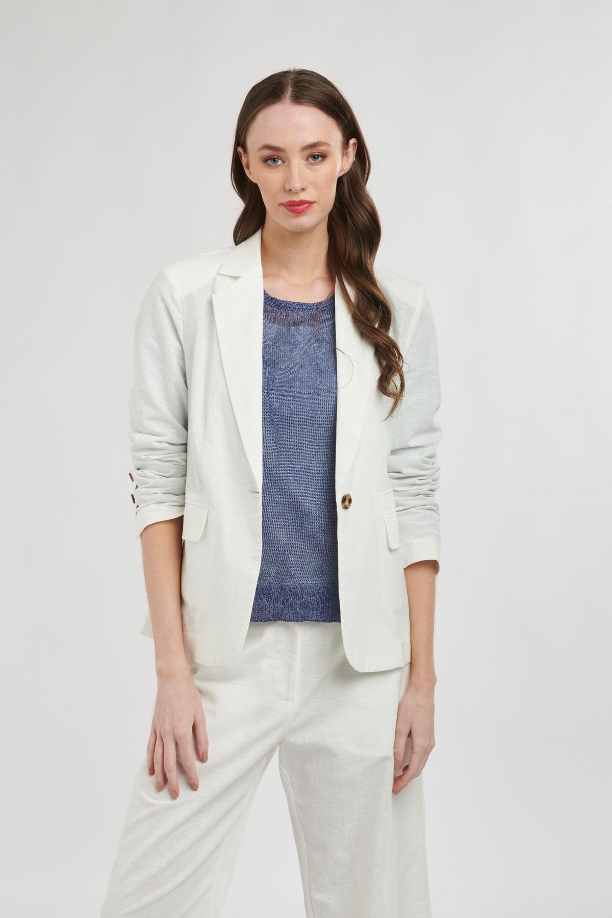 365 DAYS Portofino Jacket - White Jacket - Zabecca Living