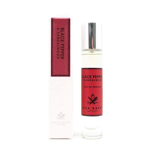 ACCA KAPPA Black Pepper & Sandalwood Travel Eau de Parfum - 15ml MENS FRAGRANCE - Zabecca Living