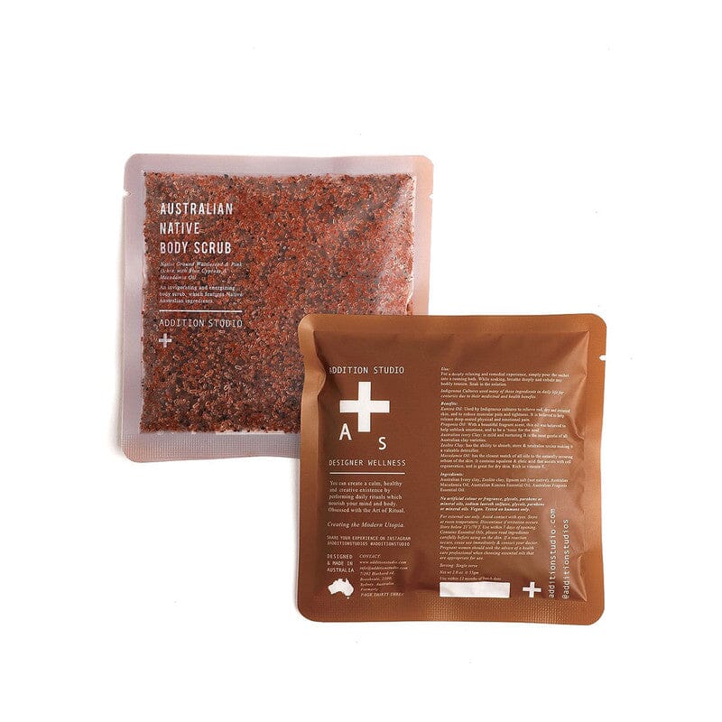 ADDITION STUDIO Australian Native Body Scrub Body Treatment - Sachet Exfoliating - Zabecca Living