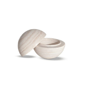 ADDITION STUDIO Sphere Incense Burner - Travertine General - Zabecca Living