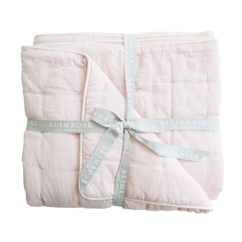 ALIMROSE Cloud Soft Baby Quilt - Petal BABY BLANKET - Zabecca Living