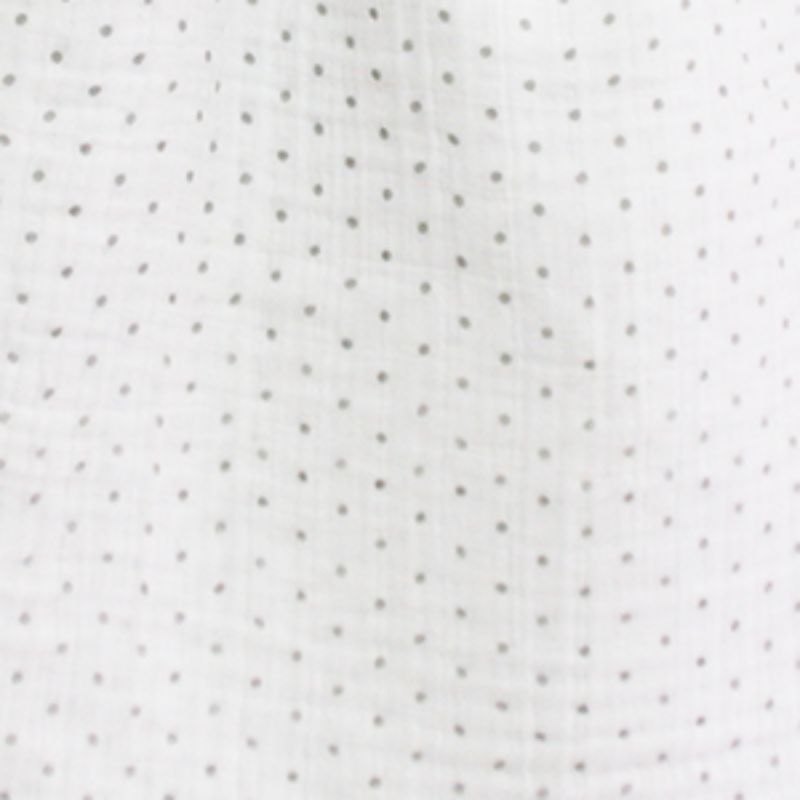 ALIMROSE Muslin Swaddle - Grey Spot BABY BLANKET - Zabecca Living