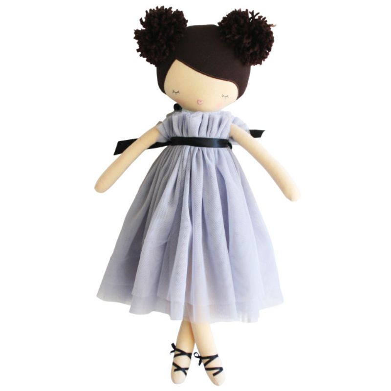 ALIMROSE Ruby Pom Pom Doll 48cm - Lavender PRE-SCHOOL (3-5 Yrs) - Zabecca Living