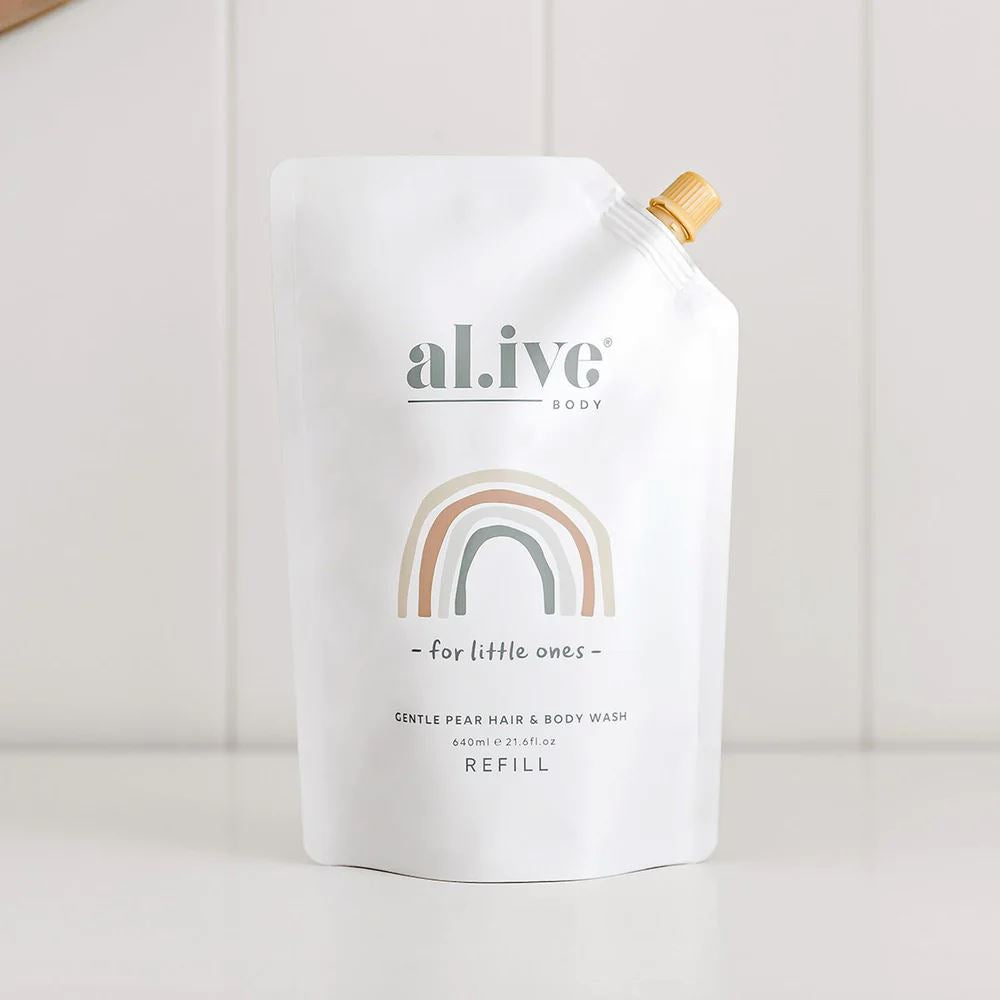 AL.IVE BODY Baby Hair & Body Wash Refill - Gentle Pear HAND AND BODY WASH - Zabecca Living