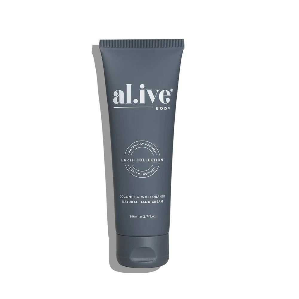 AL.IVE BODY Hand Cream - Coconut and Wild Orange BODY CREAM - Zabecca Living