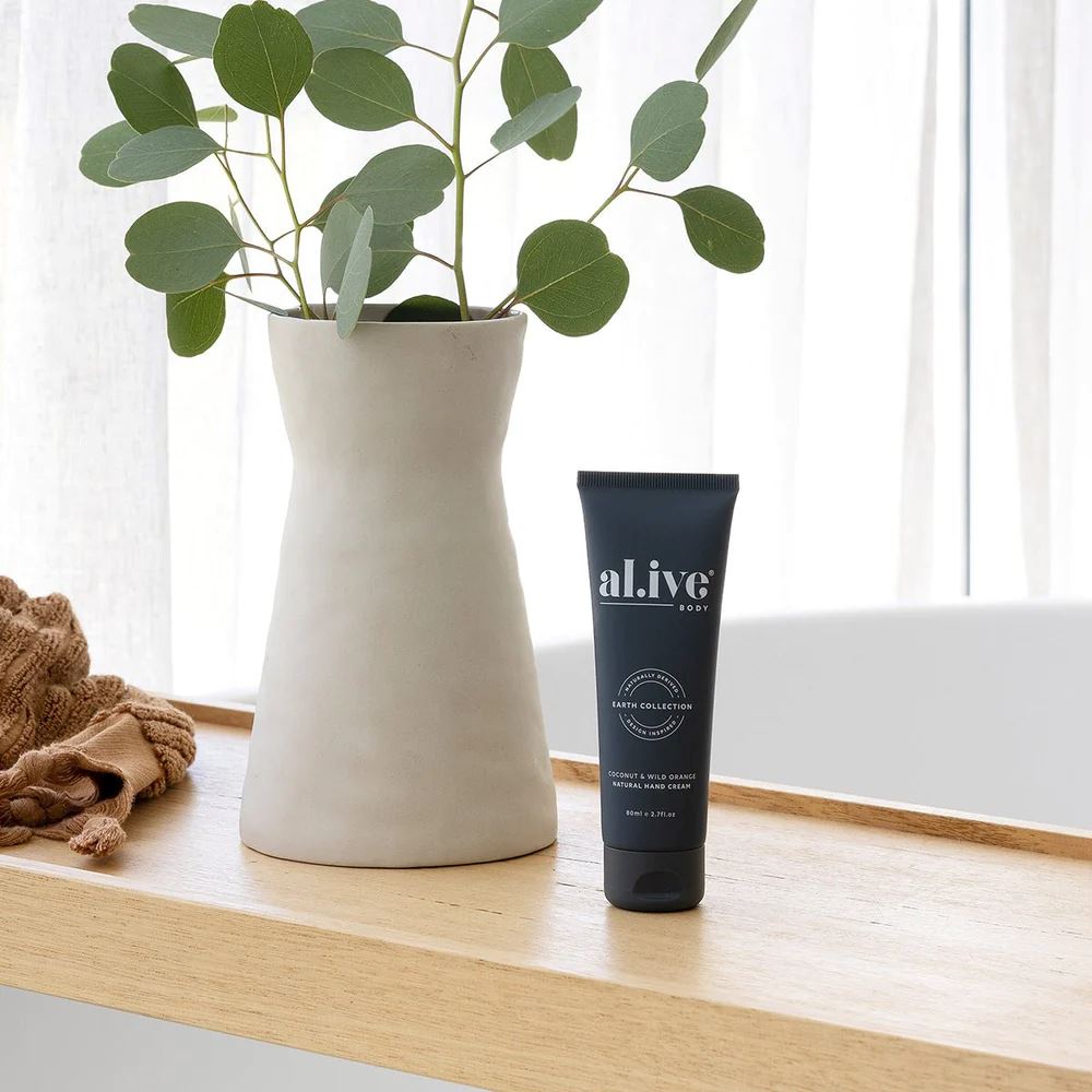AL.IVE BODY Hand Cream - Coconut and Wild Orange BODY CREAM - Zabecca Living