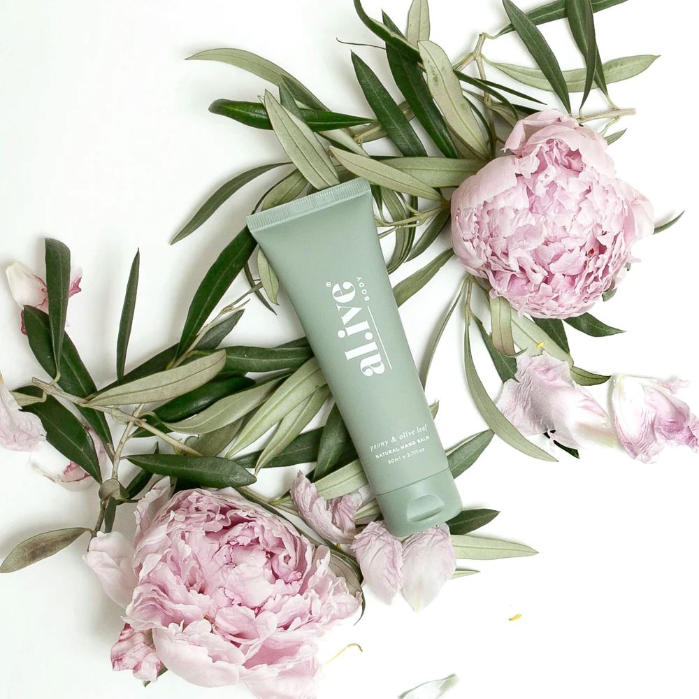 AL.IVE BODY Hand Cream - Peony & Olive Leaf BODY CREAM - Zabecca Living