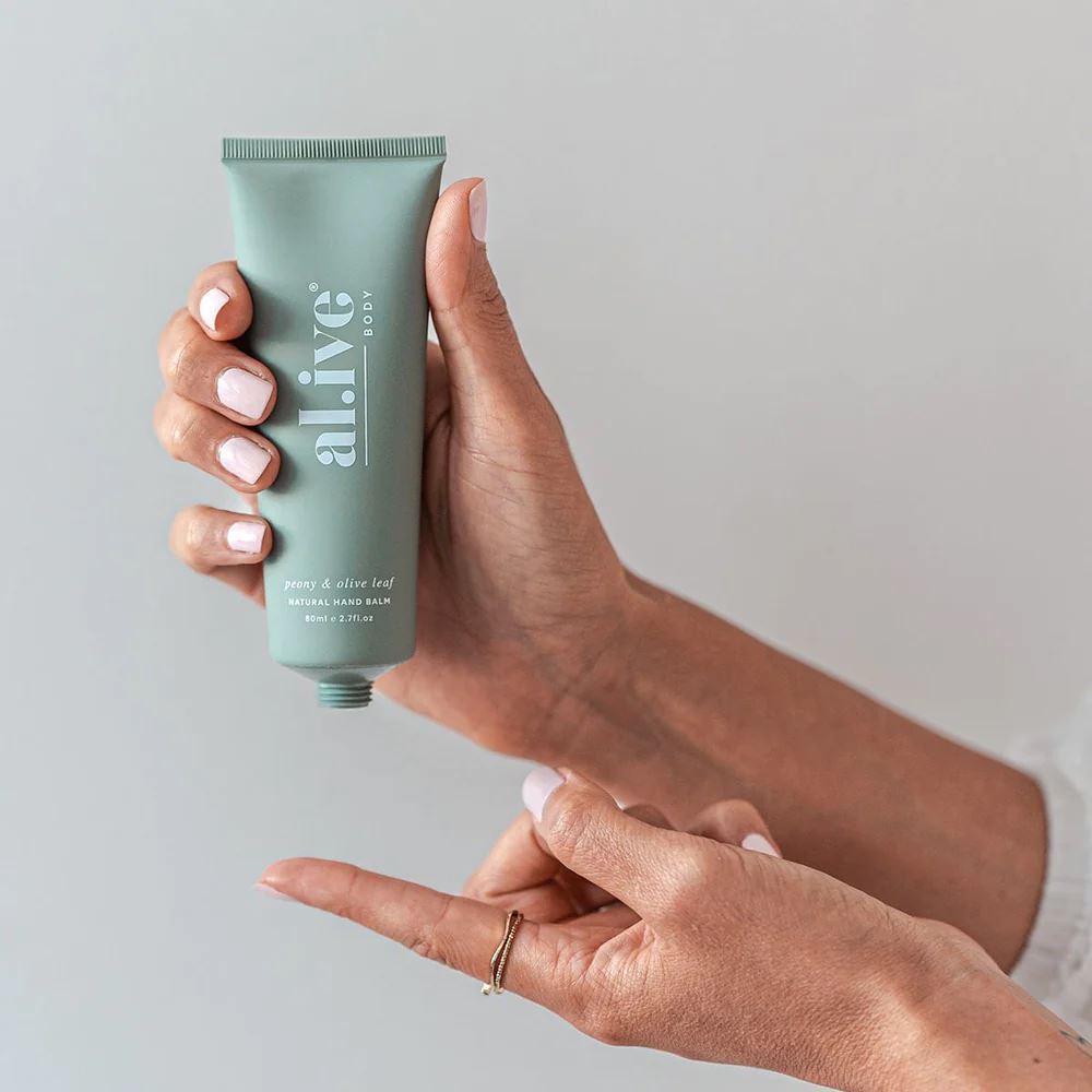 AL.IVE BODY Hand Cream - Peony & Olive Leaf BODY CREAM - Zabecca Living