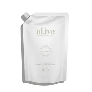 AL.IVE BODY Wash Refill - Mango & Lychee HAND AND BODY WASH - Zabecca Living