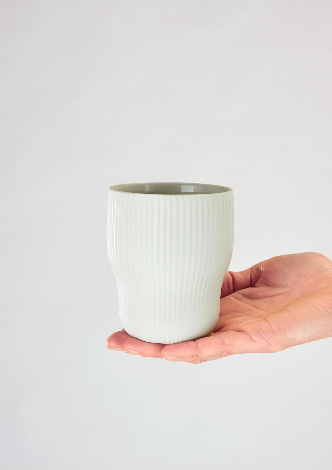 ANGUS & CELESTE Pigment Latte Cups Two Set - Ash COFFEE, TEA & DRINKS - Zabecca Living