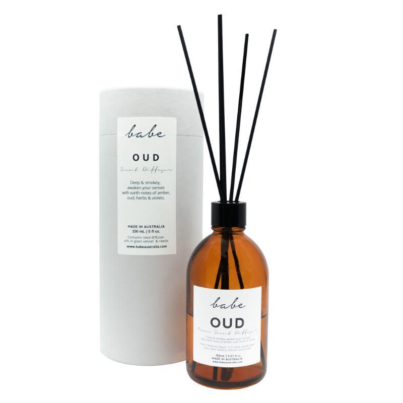 BABE Room Diffuser 150ml - Oud DIFFUSER - Zabecca Living