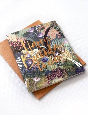 BESPOKE LETTERPRESS - Jungle Happy Birthday to You Birthday Card - Zabecca Living