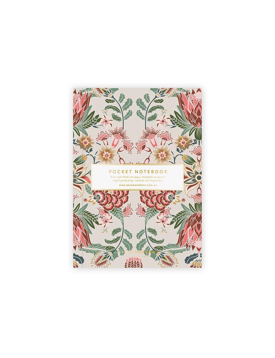 BESPOKE LETTERPRESS Pocket Notebook Desert Sand - Blank Notebooks - Zabecca Living
