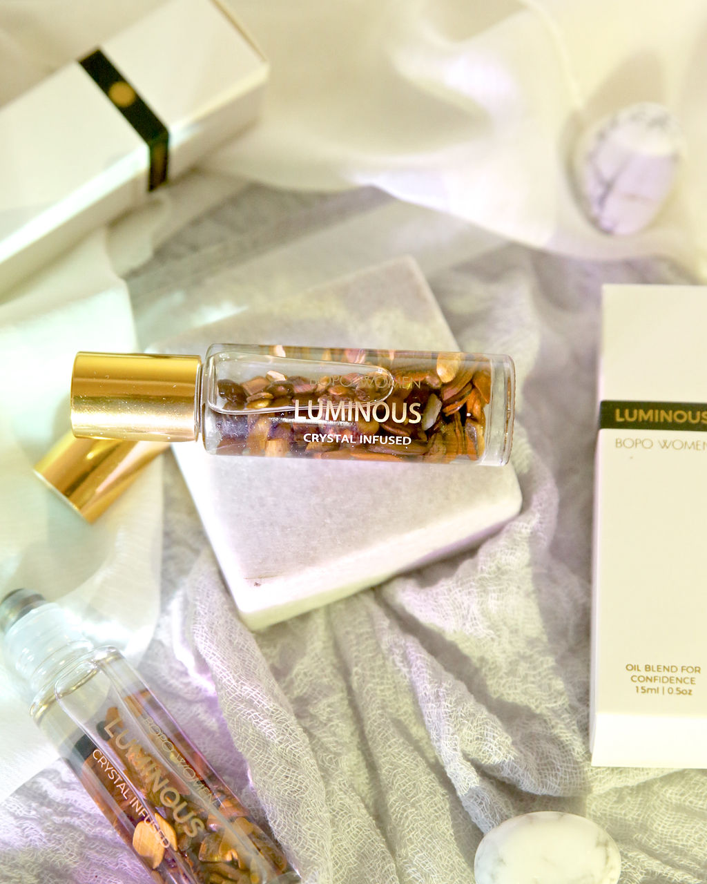 BOPO WOMEN Perfume Crystal Roller - Luminous FRAGRANCE - Zabecca Living