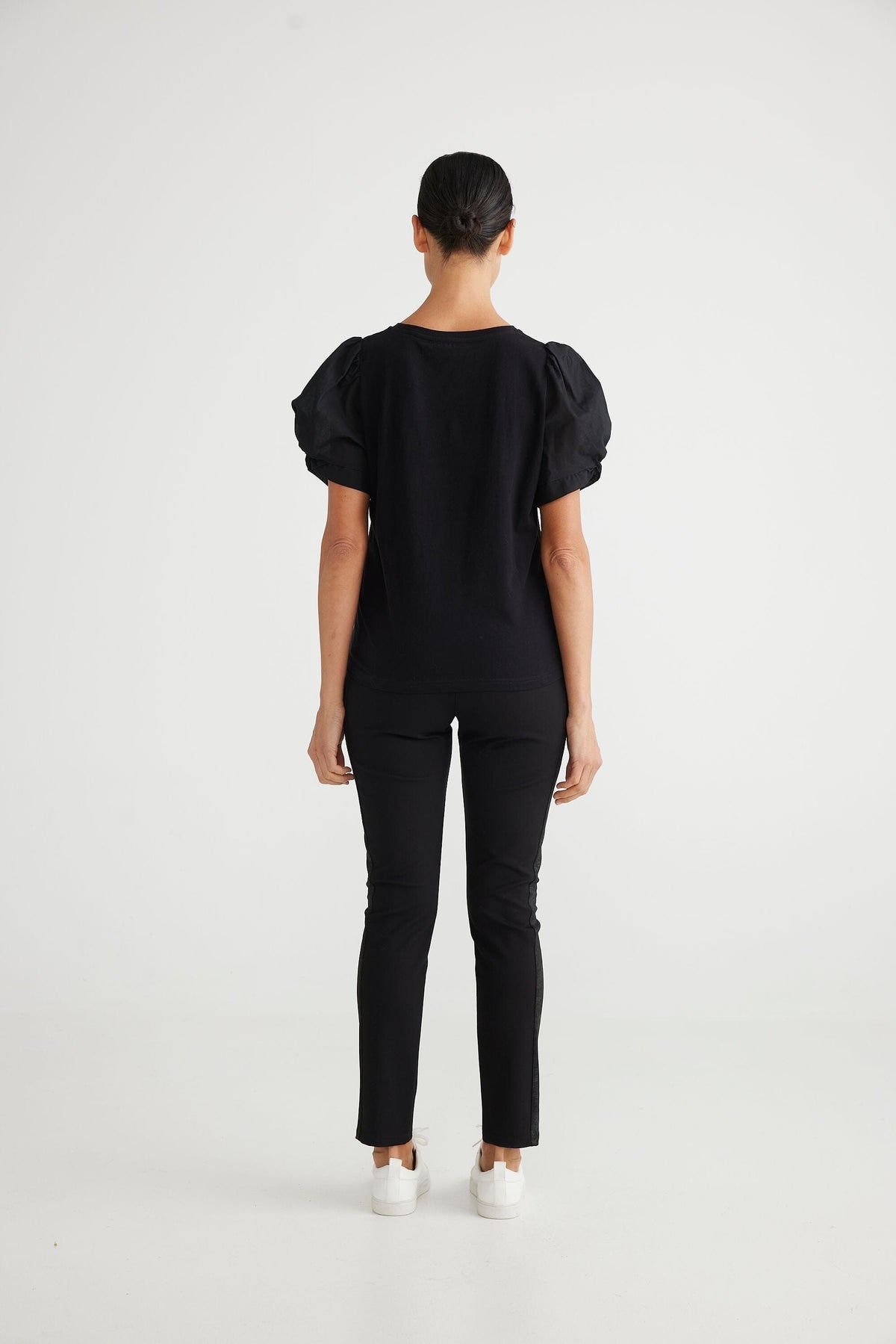 BRAVE AND TRUE Abigail Top - Black Shirts &amp; Blouses - Zabecca Living