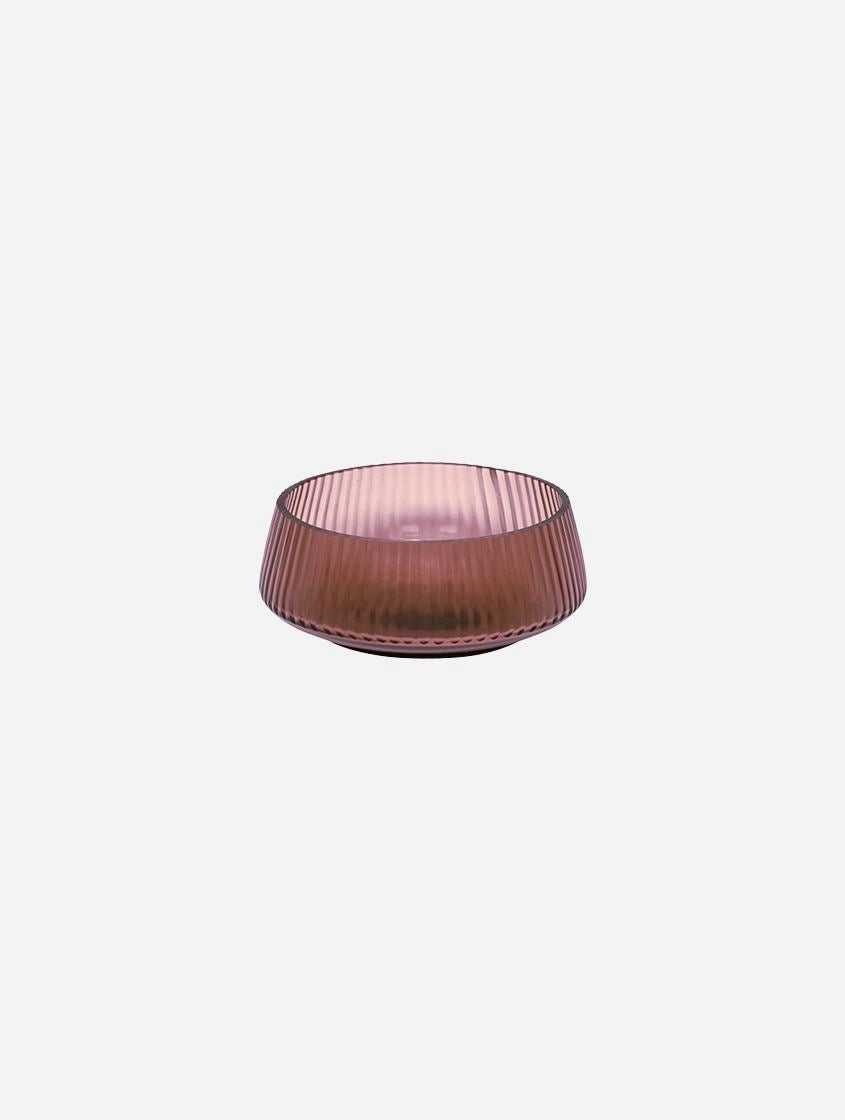 BRIAN TUNKS Cut Glass Iguassu Bowl Mini - Blush bowl - Zabecca Living