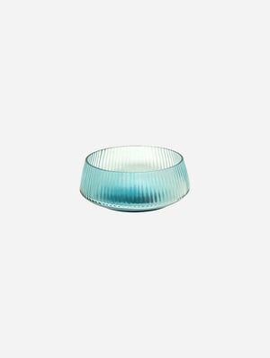 BRIAN TUNKS Cut Glass Iguassu Bowl Mini - Marine bowl - Zabecca Living