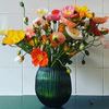 BRIAN TUNKS Cut Glass Small Vase - Blush VASE - Zabecca Living