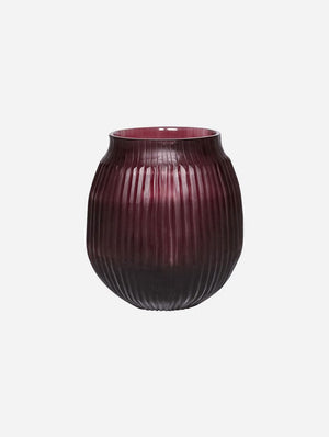 BRIAN TUNKS Cut Glass Small Vase - Blush VASE - Zabecca Living
