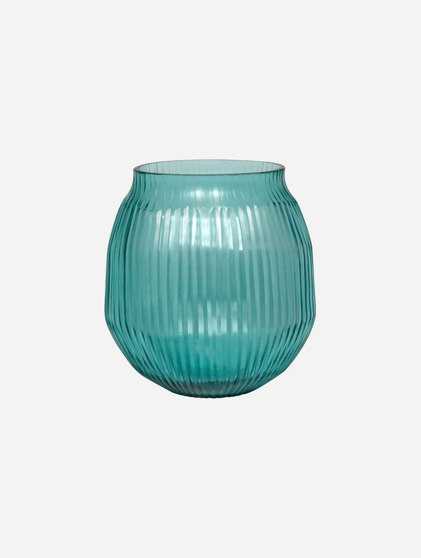 BRIAN TUNKS Cut Glass Small Vase - Marine VASE - Zabecca Living