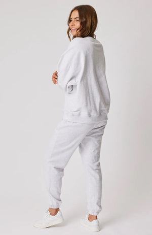 CARTEL & WILLOW Hattie Track Pant - Grey Marle JOGGER - Zabecca Living