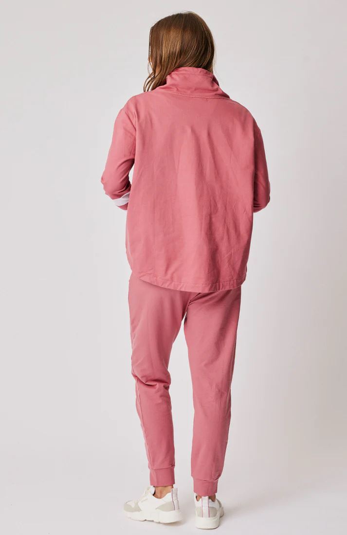 CARTEL &amp; WILLOW Poppy Pant - Merlot JOGGER - Zabecca Living