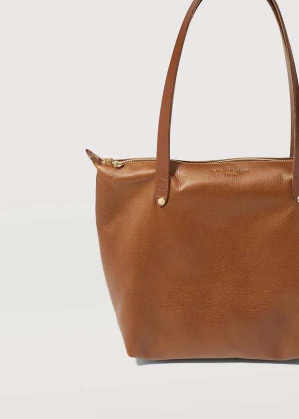 CHARLIE MIDDLETON Cedar Mini Bespoke Zippered Tote - Rose HANDBAG - Zabecca Living
