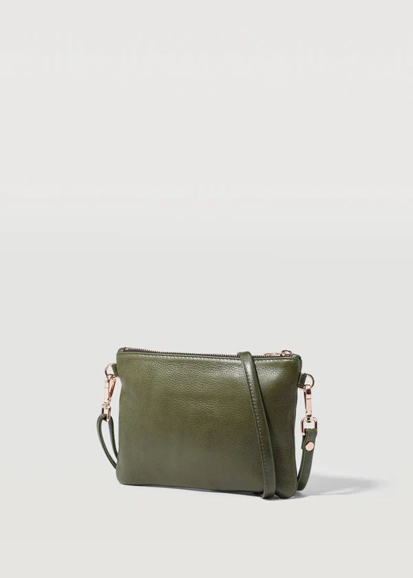 CHARLIE MIDDLETON Seaweed Essential Crossbody - Silver HANDBAG - Zabecca Living