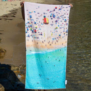 DESTINATION LABEL Towel - Aussie Summer towel - Zabecca Living