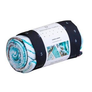 DESTINATION LABEL Towel - Brighton Boxes towel - Zabecca Living