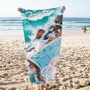 DESTINATION LABEL Towel - Iceberg Summer towel - Zabecca Living