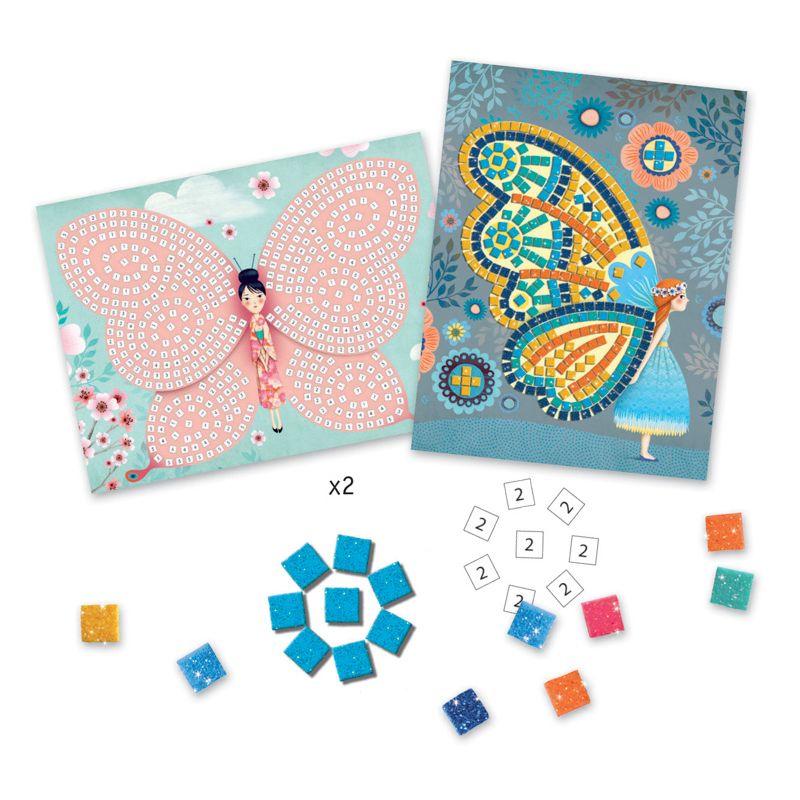 DJECO Butterflies Mosaics PRE-SCHOOL (3-5 Yrs) - Zabecca Living