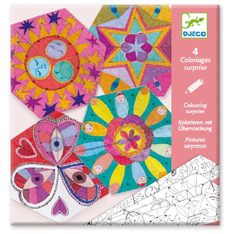 DJECO Constellation Mandalas Colouring KIDS (5+ Yrs) - Zabecca Living