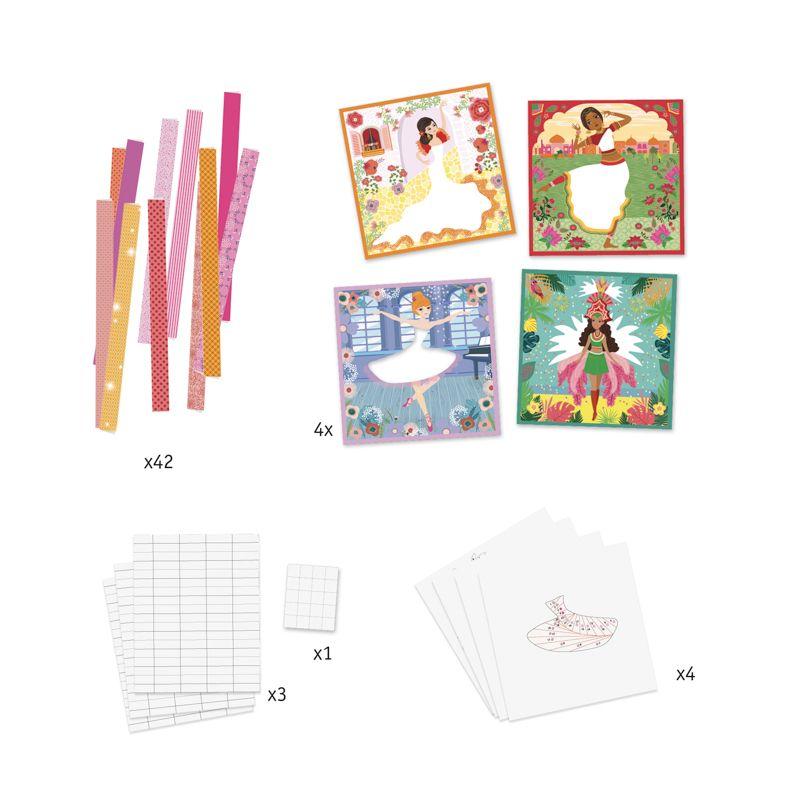 DJECO Dancers Paper Folding KIDS (5+ Yrs) - Zabecca Living