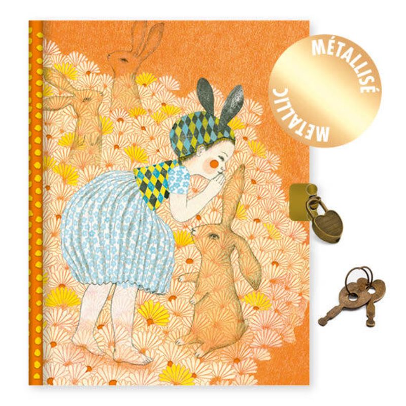 DJECO Elodie Secrets Notebook PRE-SCHOOL (3-5 Yrs) - Zabecca Living