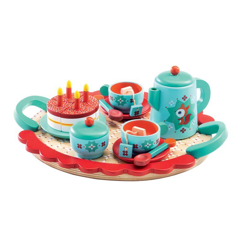 DJECO Fox's Tea Party Set PRE-SCHOOL (3-5 Yrs) - Zabecca Living