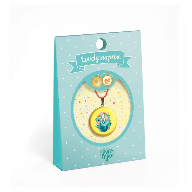 DJECO Mermaid Locket Necklace KIDS (5+ Yrs) - Zabecca Living