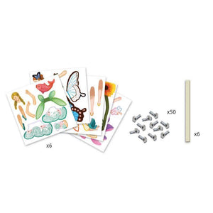 DJECO Paper Puppets - Fairies KIDS (5+ Yrs) - Zabecca Living