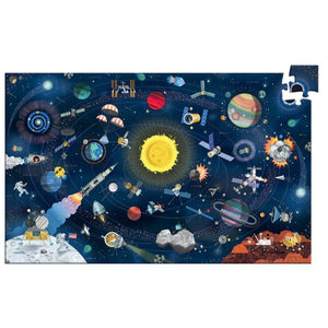 DJECO Space 200 Piece Observation Puzzle KIDS (5+ Yrs) - Zabecca Living