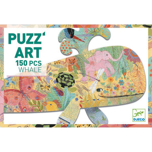 DJECO Whale 150pc Art Puzzle KIDS (5+ Yrs) - Zabecca Living