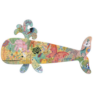 DJECO Whale 150pc Art Puzzle KIDS (5+ Yrs) - Zabecca Living