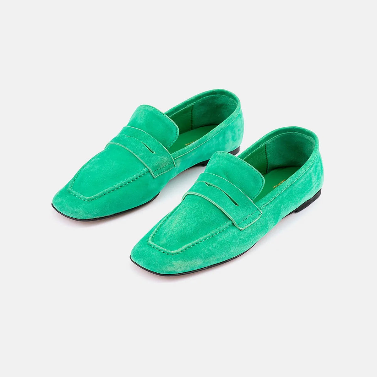 D.O.F Francesca Loafers - Emerald Suede FOOTWEAR - Zabecca Living