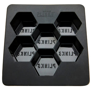 DRINK PLINKS Hexagons Silicone Tray DRINKWARE - Zabecca Living